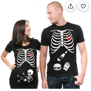 BRAND NEW size small women’s AND size large men’s Halloween shirts